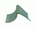 SOPORTE POSTE REDONDO SV07 80-100mm ZN