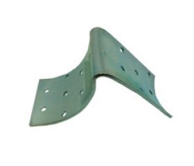 SOPORTE POSTE REDONDO SV07 80-100mm ZN