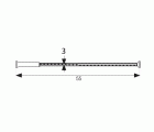 TORNILLO PASANTE TRN01 M3x55mm LTD