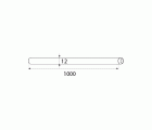 VARILLA MADERA LISA ENS07 12x1mt