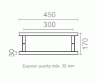 JGO MANILLON RECTO MN03 300x30mm IN