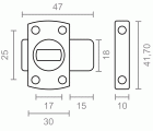 PASADOR RULETA PS04 40mm LTD