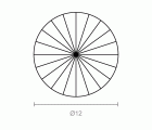 EMBELLECEDOR FACETADO SC02 12mm LT