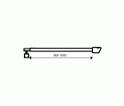 TUBO MAMPARA EXTENSIBLE BSC10 800-1000mm IN