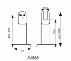 PATA REGULABLE CB10 210/370mm IN