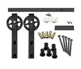 KIT PUERTA CORREDERA RUSTICO PCR02 SOFT 2mts NE