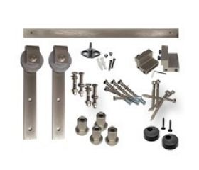KIT PUERTA CORREDERA RUSTICO PCR01 2mts NS