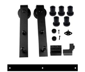 KIT PUERTA CORREDERA RUSTICO PCR01 2mts BL