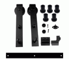 KIT PUERTA CORREDERA RUSTICO PCR01 2,5mts BL