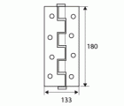 BL BISAGRA SIMPLE ACCION BS11 OR