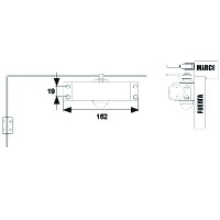 CIERRAPUERTAS S/RETENEDOR MC01-S NE