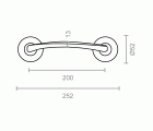 MANILLON ROSETA 595 IN*