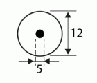 TAPON PLASTICO P/TORNILLO TPN05 5mm BE