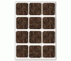 FIELTRO ADHESIVO DZ08 30x30mm MA