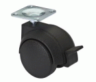 RUEDA PLACA C/F RUM03 50mm NE