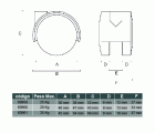 RUEDA ROSCA S/F RUM04 50mm NE