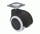 RUEDA PLACA S/F RUM05 50mm NE/GR