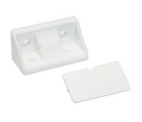 ANGULO C/TAPA GDE AN20 42x20mm BL