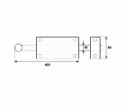 PASADOR LATON PS07 400mm NS