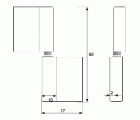 PERNIO PALA 696 10x60mm PU