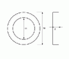 OVALILLO OV02 18x11x2mm LT