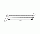 BISAGRA COMPAS EUROPEO 6838 ALUM BL