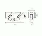 RODAMIENTO REGULABLE CORTIZO 5200 RD40 ZN