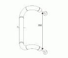 MANILLON 6860 350mm BL/NE
