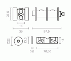 KIT RODAMIENTO REPARACION RD47 NE