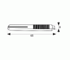 CUADRADILLO EXPANSION CDD03 8x65mm ZN
