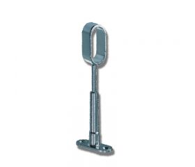 SOPORTE CENTRAL OVAL REG STA10 30x15mm AL