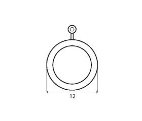 ANILLA TUBO CT03 12mm CB
