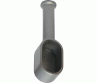 SOPORTE CERRADO TECHO OVAL STA12 30x15mm AL