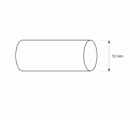EMPALME TUBO ARMARIO TA05 12mm ZN