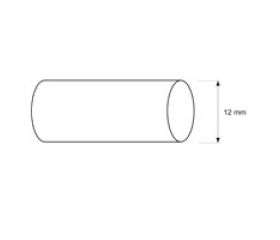 EMPALME TUBO ARMARIO TA05 12mm ZN