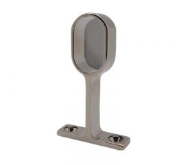 SOPORTE CERRADO OVAL STA09 30x15mm AL