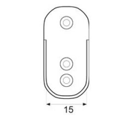 SOPORTE LATERAL OVAL STA06 NI