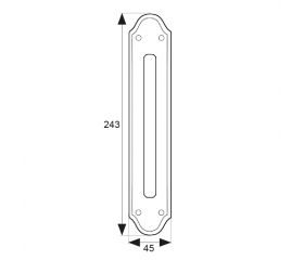 MANILLON PLACA 777 LP