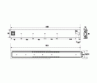 JGO GUIA TELESCOPICA GC06 53x600mm ZN