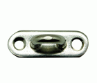 PLACA AMARRE OVAL AP10 45x17mm AISI316