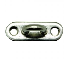 PLACA AMARRE OVAL AP10 45x17mm AISI316