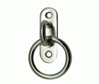 PLACA AMARRE OVAL C/ANILLA AP11 45x17mm AISI316