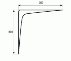 PALOMILLA PLUS PLM02 350x300mm GR