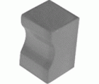 POMO ARMARIO CUADRADO PA04 16mm NS*