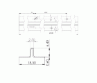 CARRIL SUELO POL10 2mts LTD