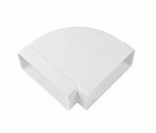 CODO 90º HORIZONTAL VN11 170x90mm BL