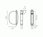 RECOGEDOR EMBUTIR PR01 18mm GR