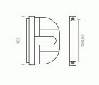 CAJETIN OBRA PLASTICO GDE PR03 NE
