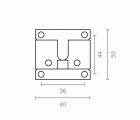 SOPORTE RODILLOS PR13 ZN