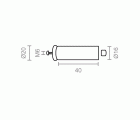 TOPE PERSIANA PR08 40mm MF